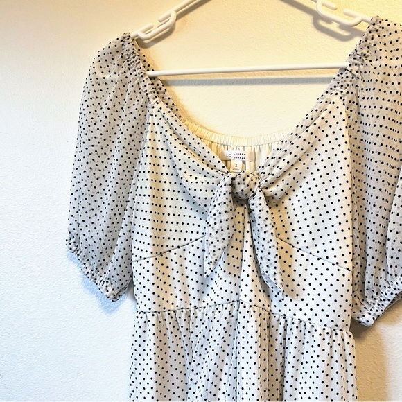 🍀3/$20🍀 LC Lauren Conrad Polka Dot Mini Dress - Picture 3 of 7